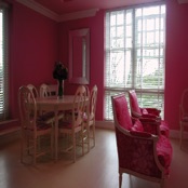 Pink & White Room